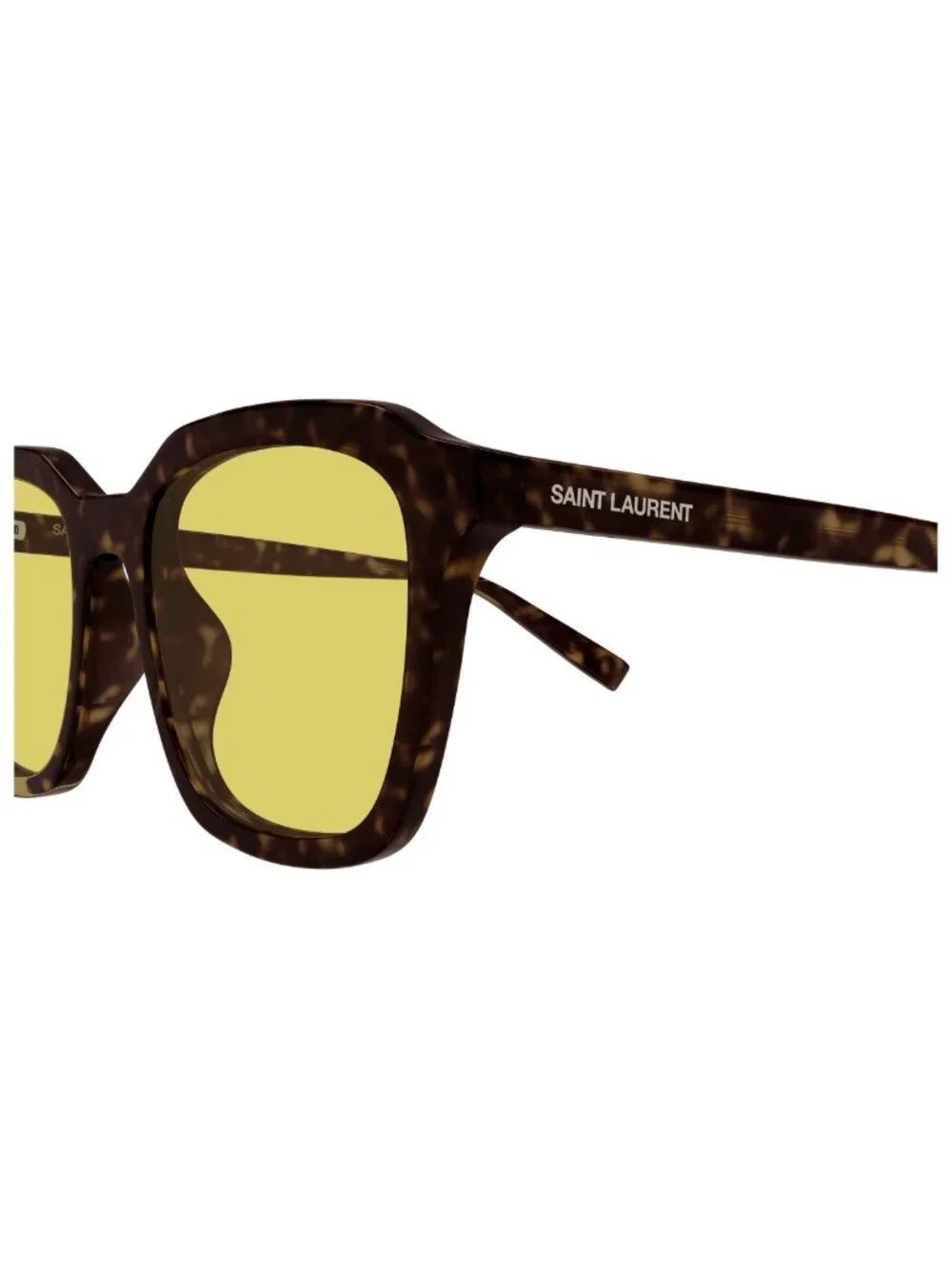 New Saint Laurent Unisex Sunglasses Havana Yellow Lens Acetate Frame SL 457 009